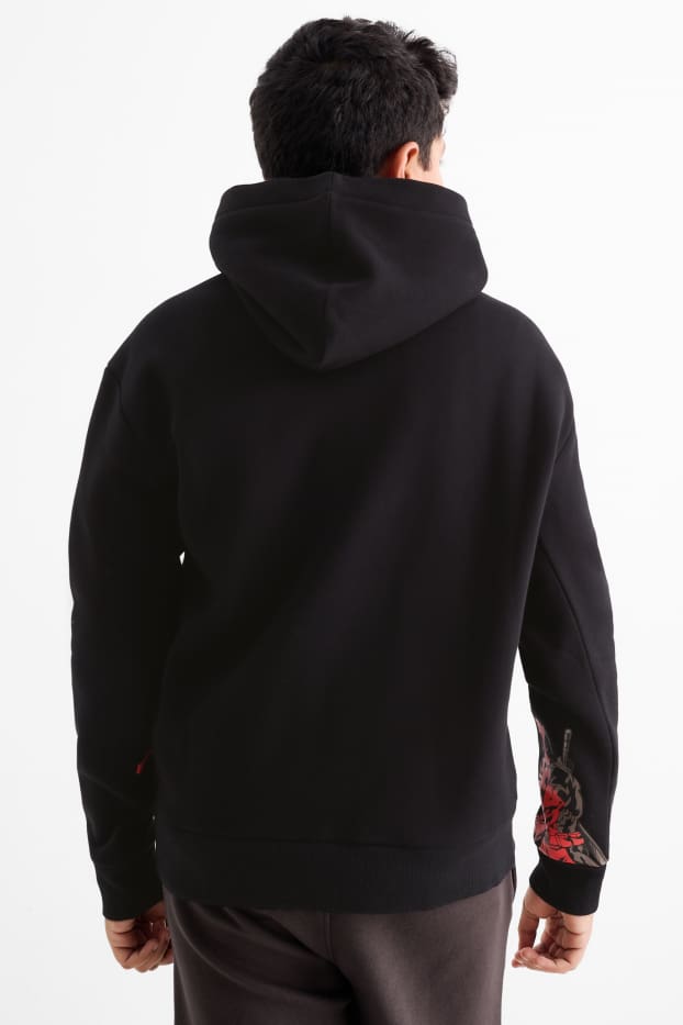 Enfants garçons - Deadpool - sweat à capuche - noir