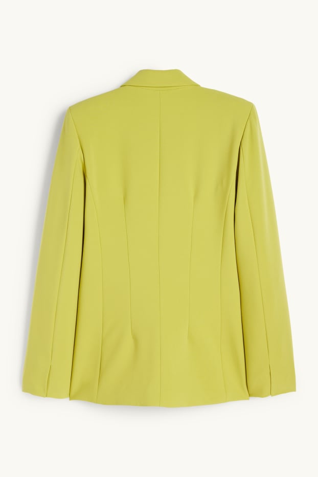 Women - Business blazer - fitted - light green