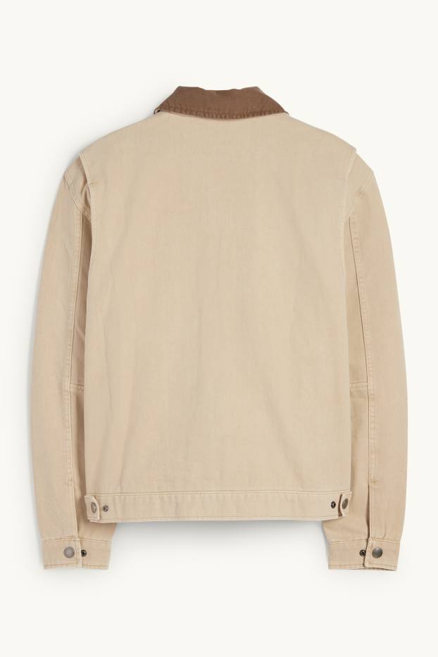 Herren - Jacke - hellbeige