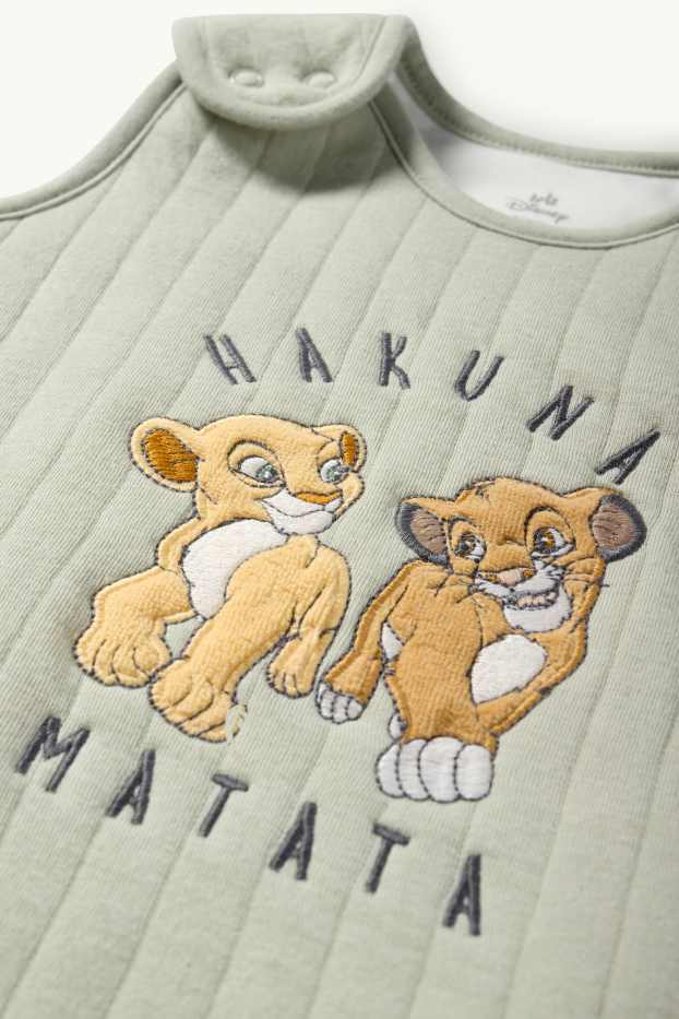 Unisex - Il Re Leone - sacco nanna - 6-18 mesi - verde chiaro