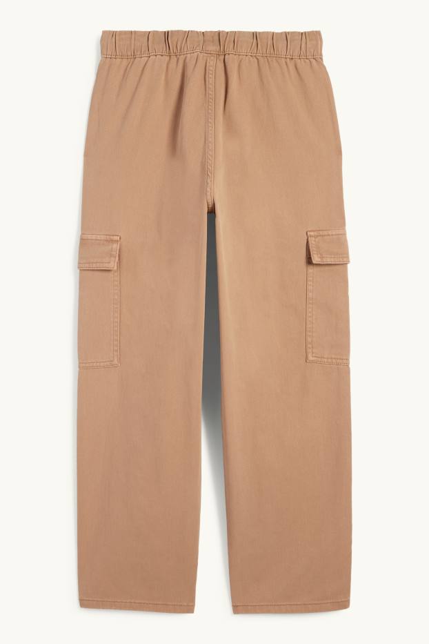 Kinder Jungen - Cargohose - braun
