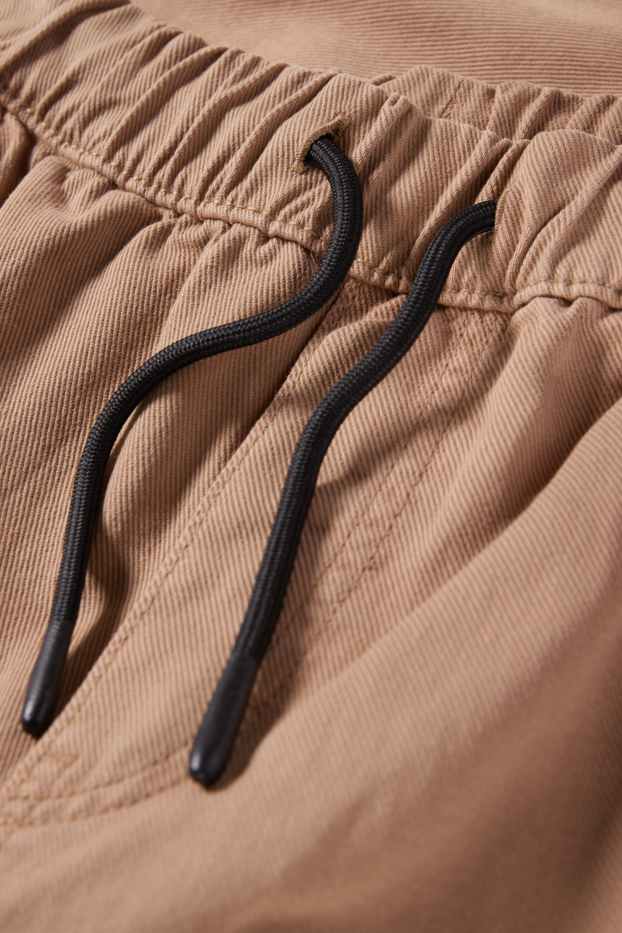 Kinder Jungen - Cargohose - braun