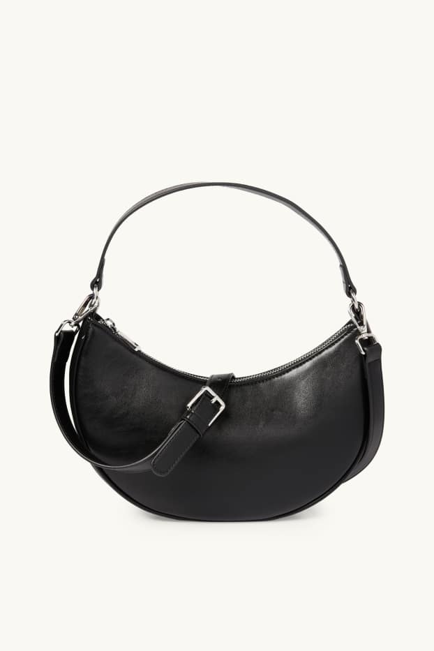 Femmes - Sac à bandoulière amovible - synthétique - noir
