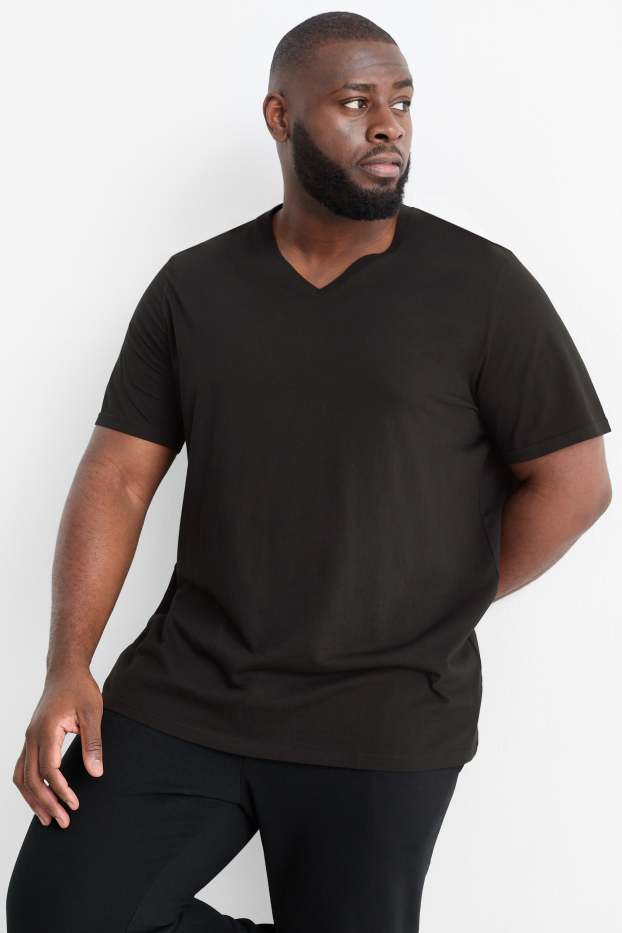 Hommes - T-shirt - noir