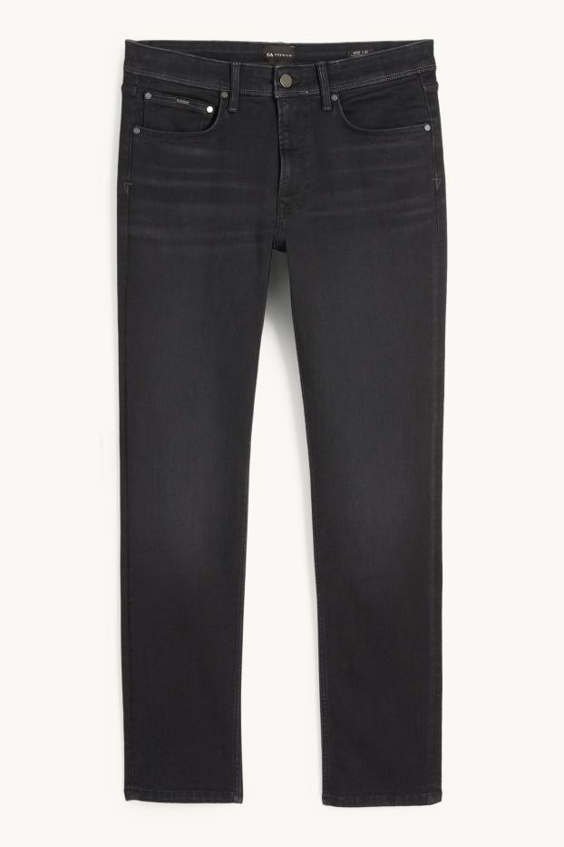 Bărbați - Slim jeans - denim-gri închis