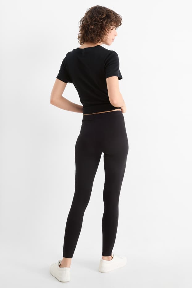 Dona - Paquet de 2 bàsics - leggings  - gris fosc