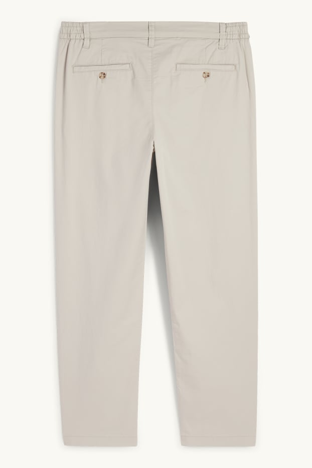 Bărbați - Chino - tapered fit - bej deschis
