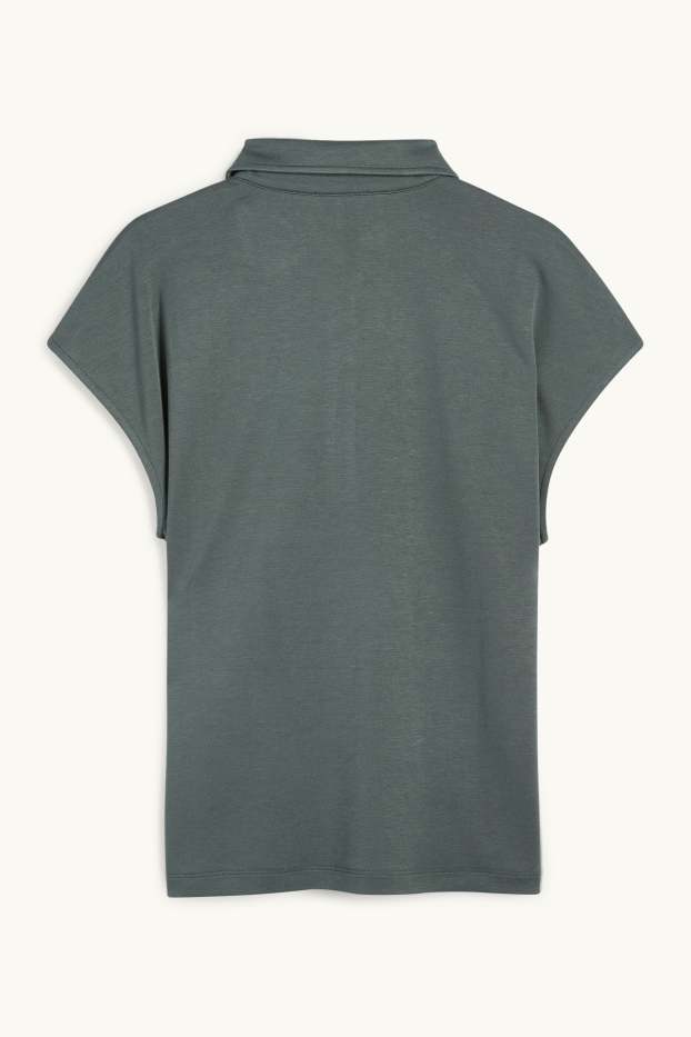 Femmes - Polo - vert foncé