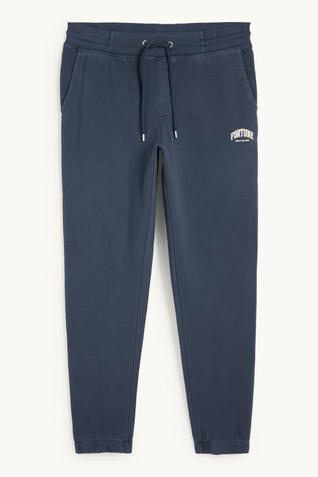 Home - Pantalons de xandall - blau fosc