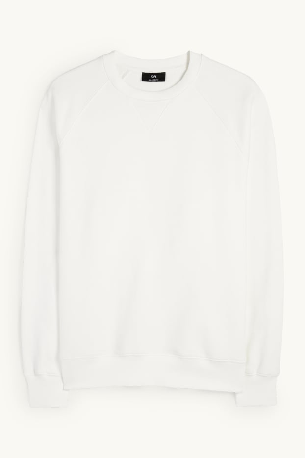 Hommes - Sweat - blanc crème