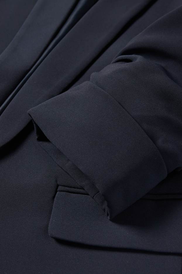 Dámské - Business blejzr - relaxed fit - tmavomodrá