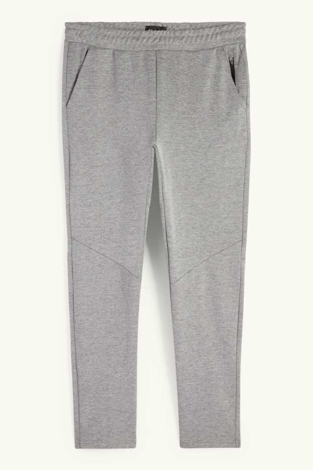 Uomo - Pantaloni sportivi tecnici - grigio chiaro