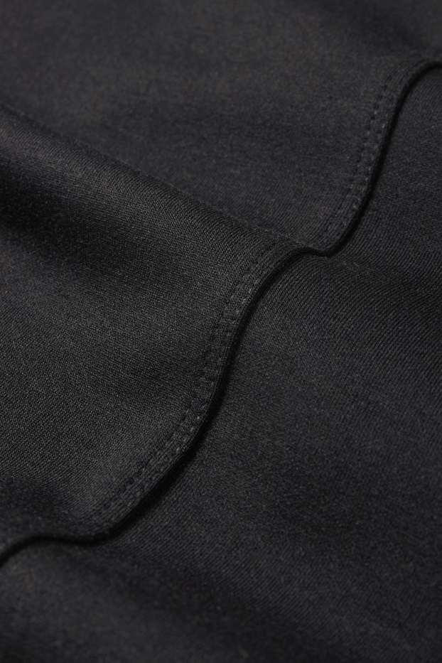 Women - T-shirt dress - black