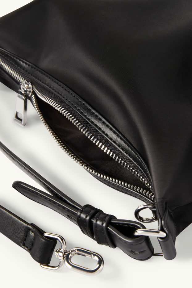Femmes - Sac à bandoulière amovible - noir