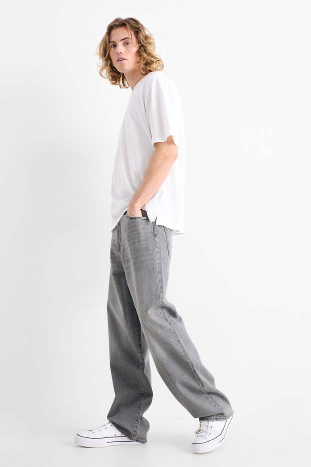 Bărbați - Baggy jeans - denim-gri deschis