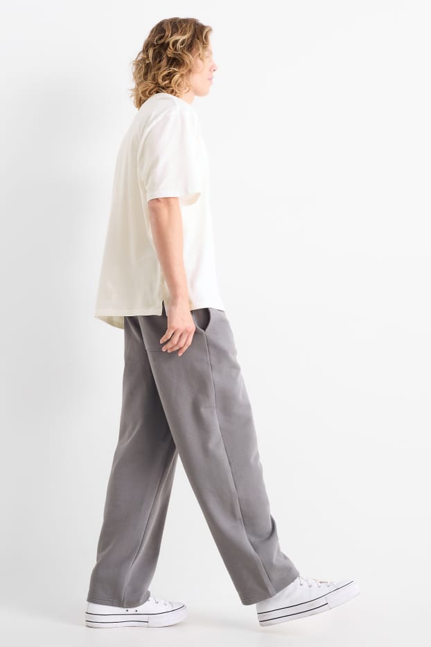 Heren - Joggingbroek - donkergrijs