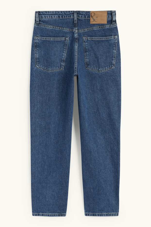 Femmes - Mom jean - high waist - LYCRA® - jean bleu