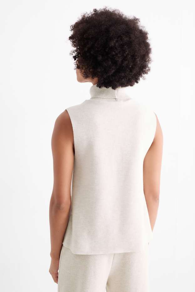 Women - Slipover - light beige