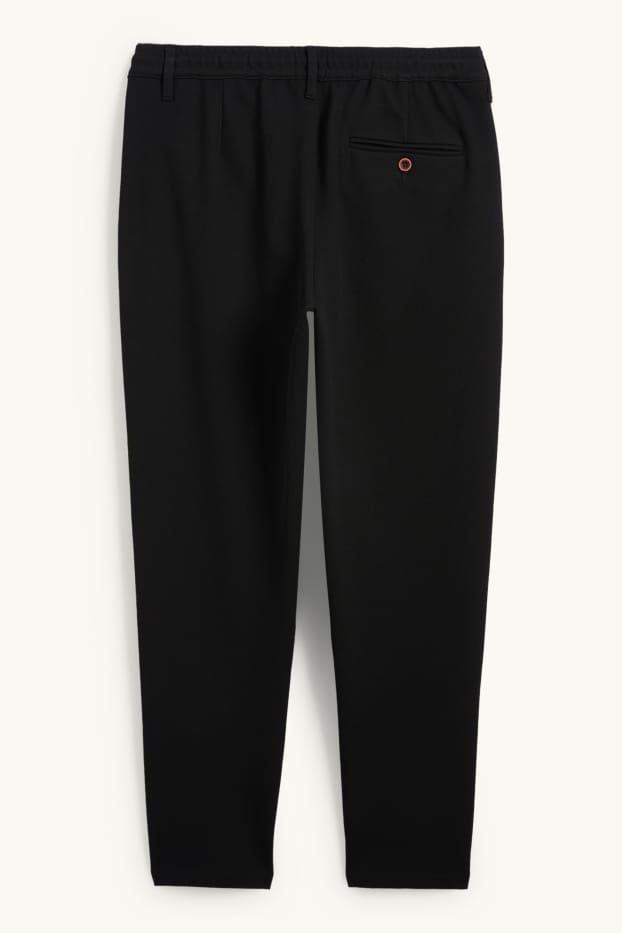 Bărbați - Chino - tapered fit - negru