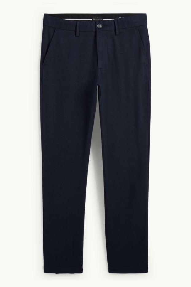 Herren - Chino - Slim Fit - dunkelblau