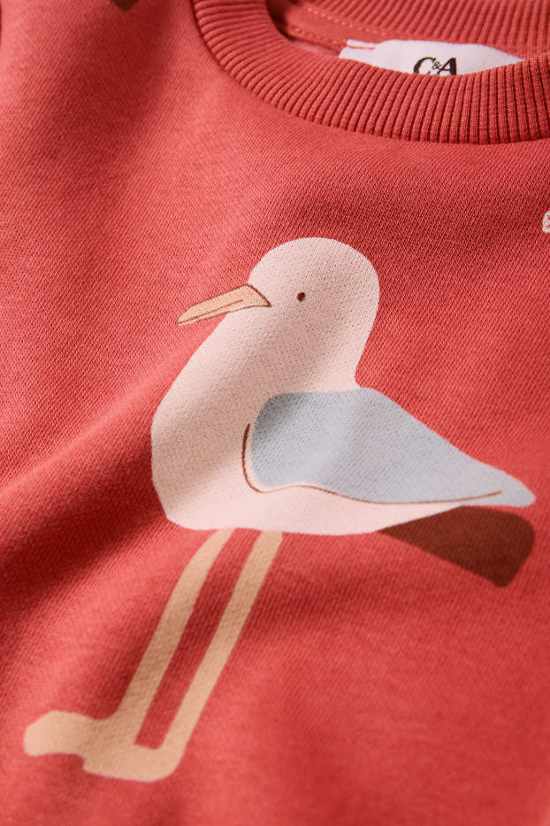 Kinderen: jongens - Meeuwen - sweatshirt - rood