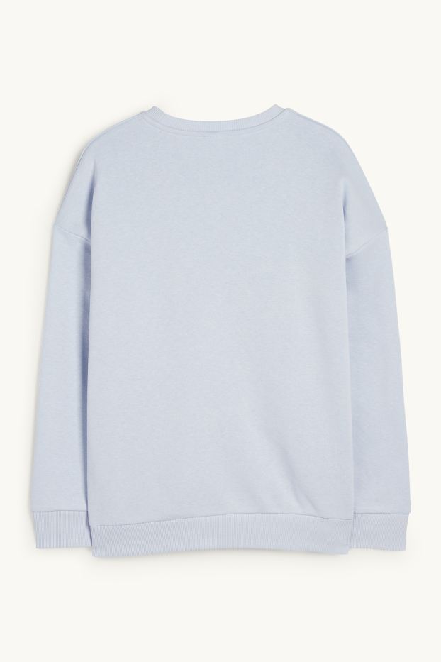 Enfants filles - Lilo & Stitch - sweat - bleu
