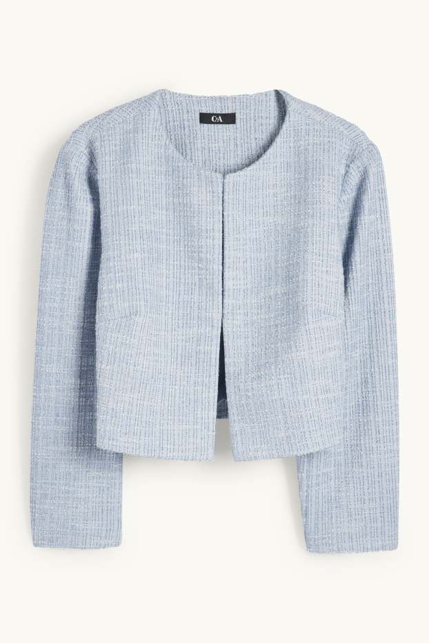Donna - Blazer bouclé - azzurro