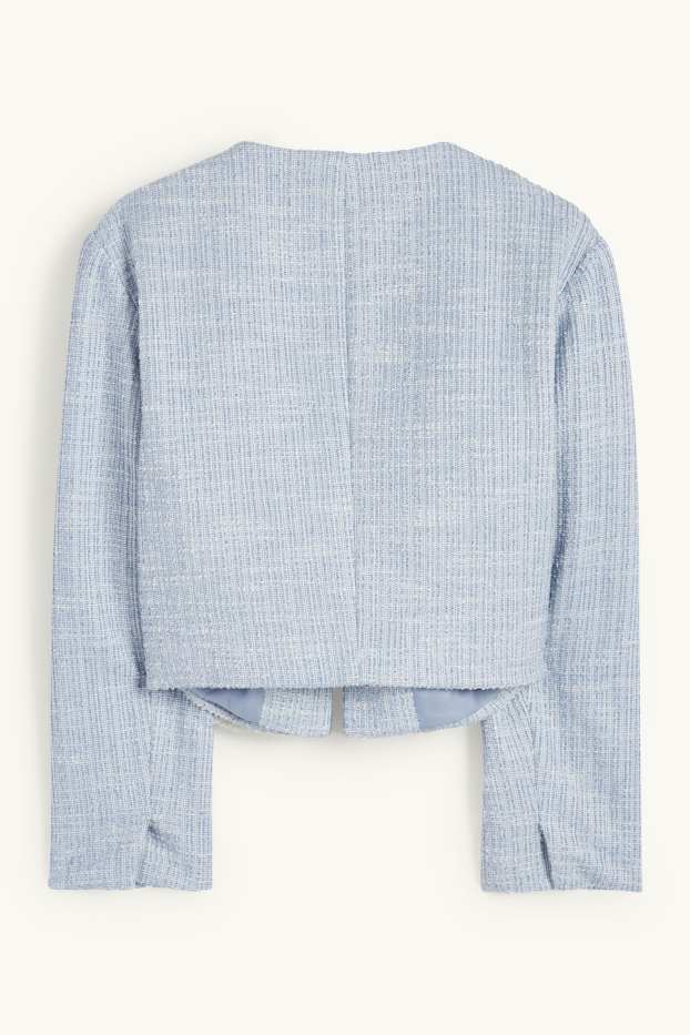 Donna - Blazer bouclé - azzurro