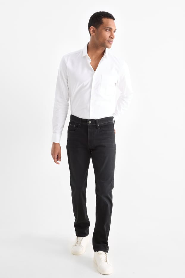 Bărbați - Slim jeans - denim-gri închis