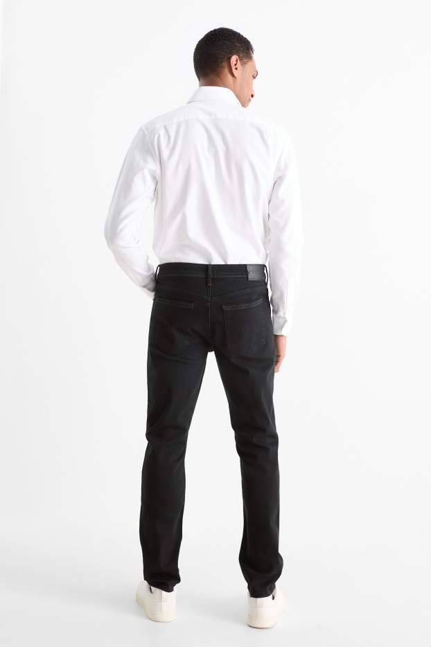 Bărbați - Slim jeans - denim-gri închis