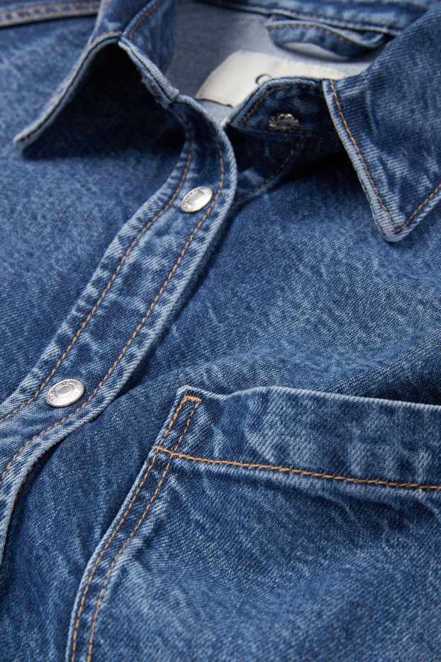 Donna - Blusa di jeans - jeans blu