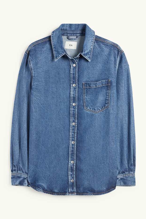 Donna - Blusa di jeans - jeans blu