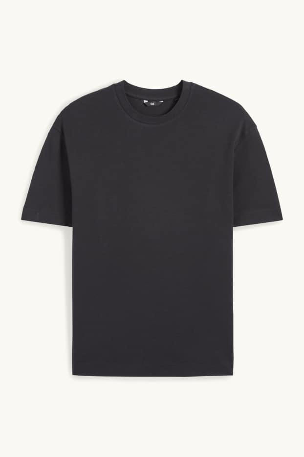 Home - Samarreta de màniga curta - regular fit - negre