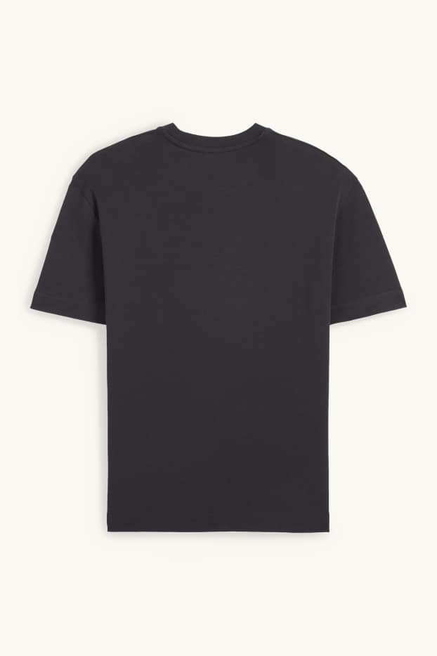 Home - Samarreta de màniga curta - regular fit - negre