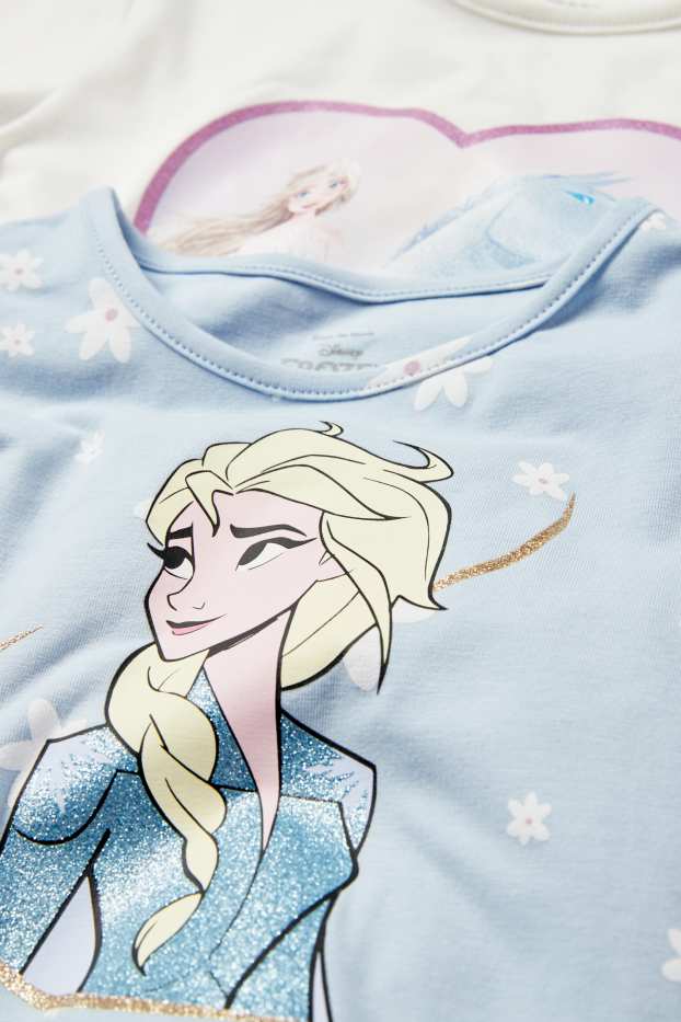 Bambine - Confezione da 2 - Frozen - vestito - azzurro