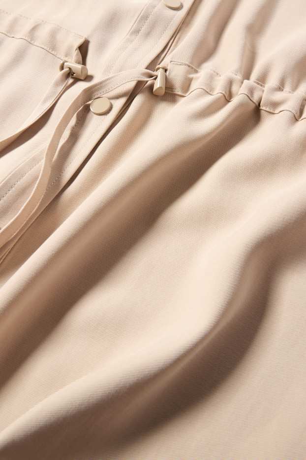 Damen - Bluse - hellbeige