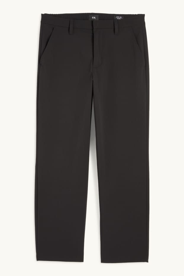 Herren - Chino - Relaxed Fit - schwarz