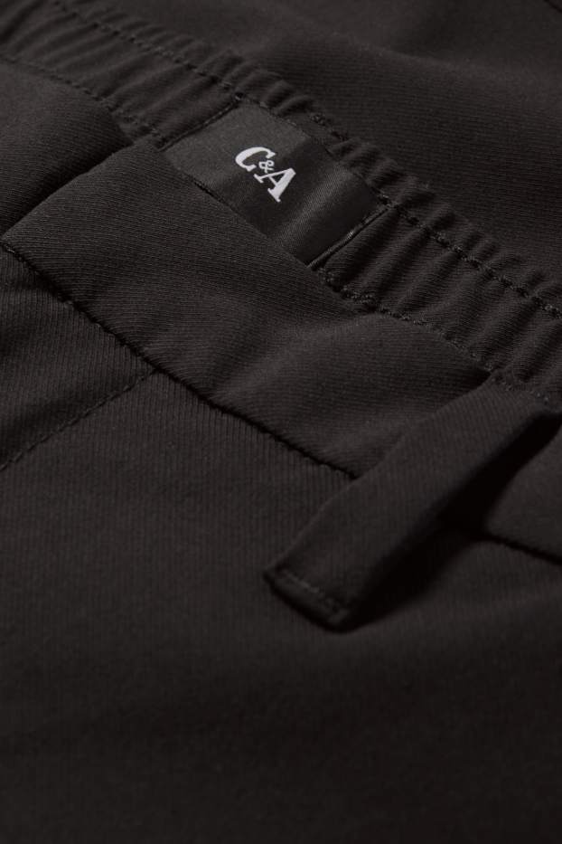 Herren - Chino - Relaxed Fit - schwarz