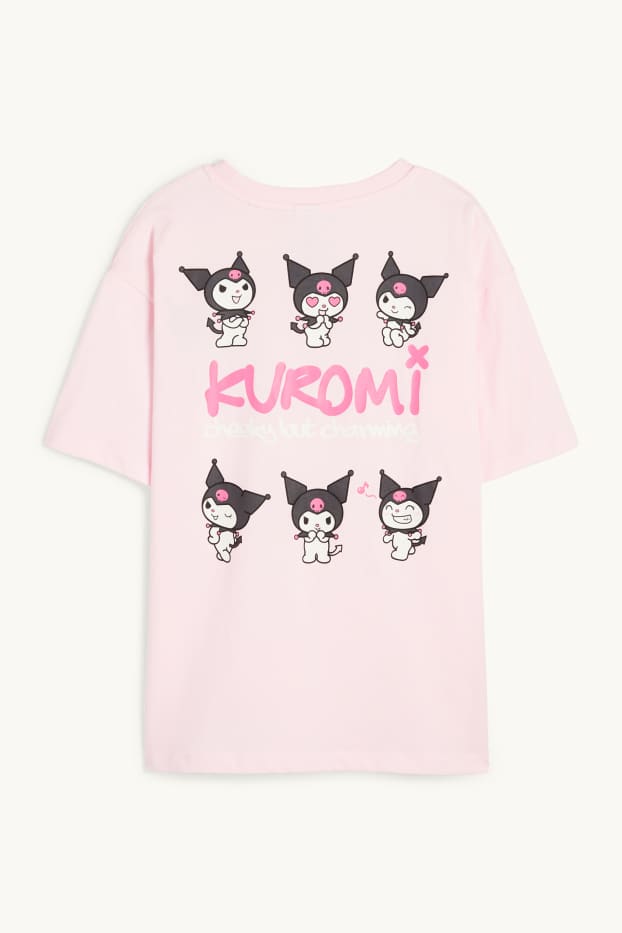 Nena - Kuromi - samarreta de màniga curta - rosa