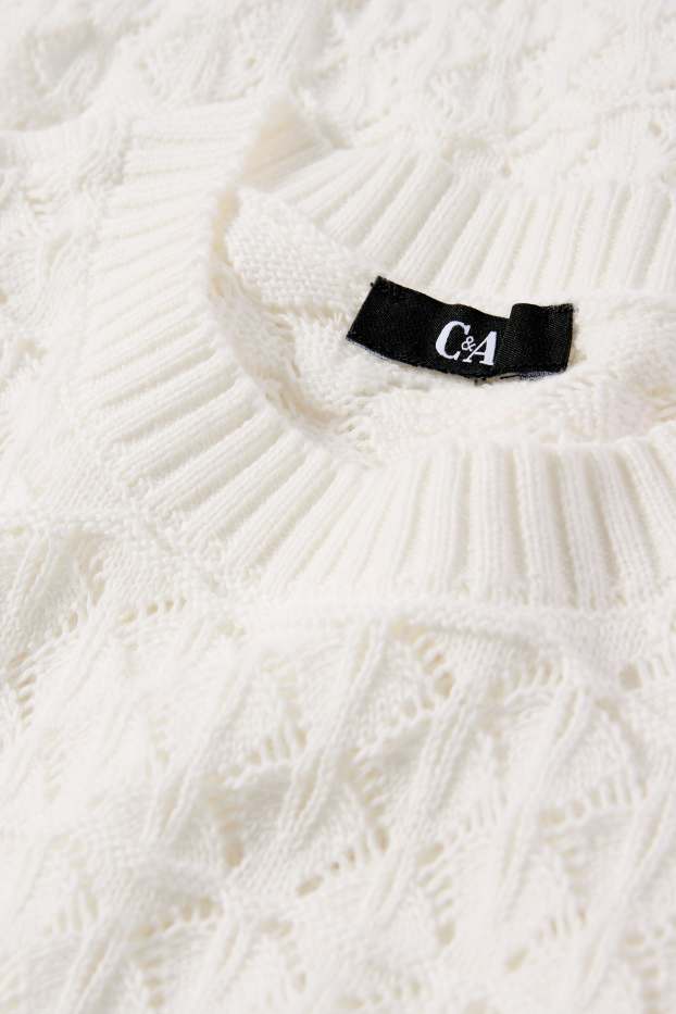 Femmes - Pull - blanc crème