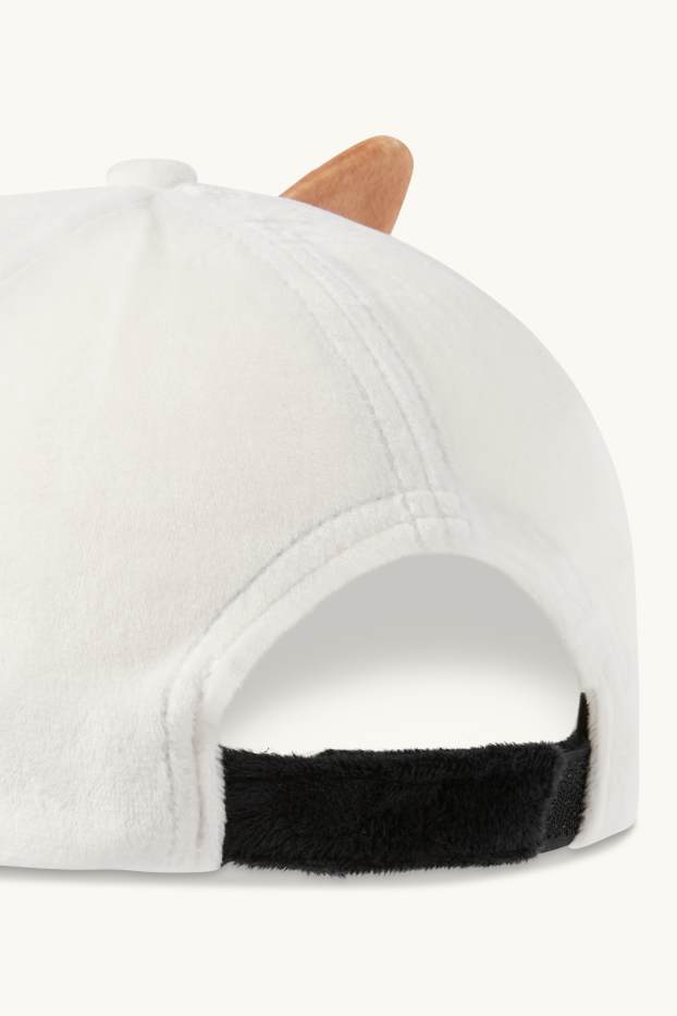 Enfants filles - Squishmallows - casquette de baseball - blanc crème