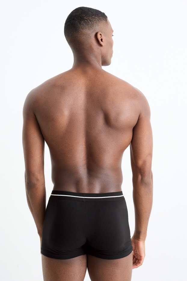 Herren - Multipack 3er - Trunks - schwarz