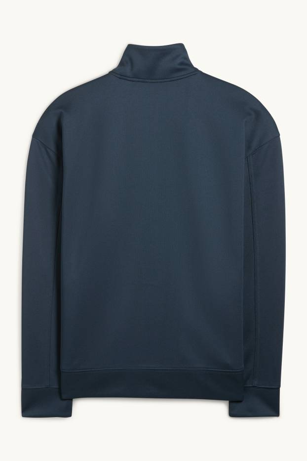 Herren - Sport-Sweatjacke - dunkelblau