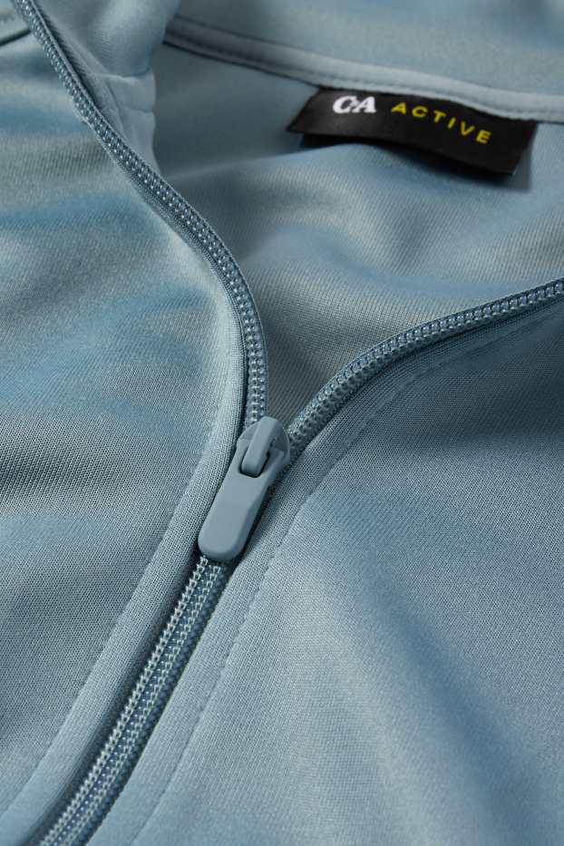 Herren - Sport-Sweatjacke - blau