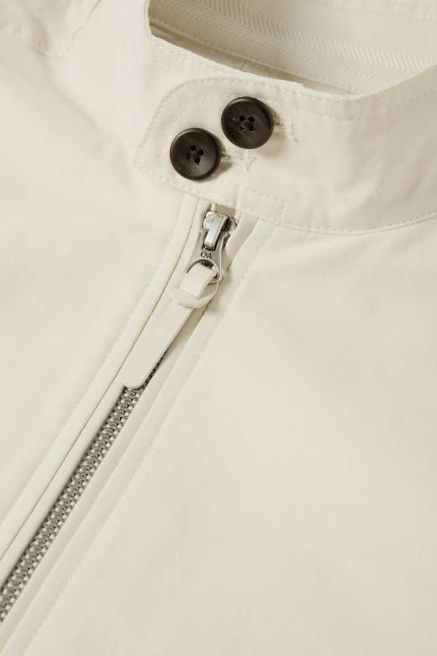 Hommes - Blouson - blanc crème