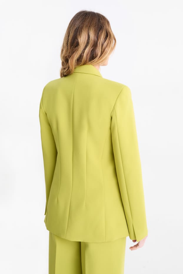 Women - Business blazer - fitted - light green