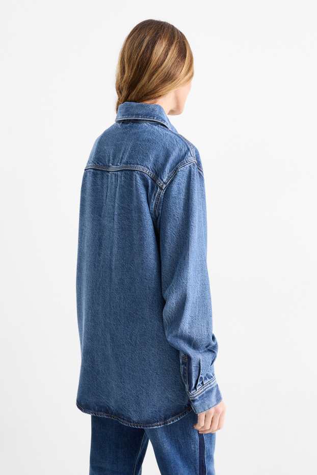 Donna - Blusa di jeans - jeans blu