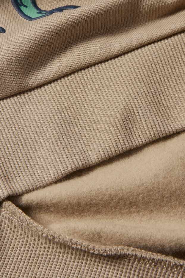 Enfants garçons - Lot de 3 - dinosaures - sweats - beige