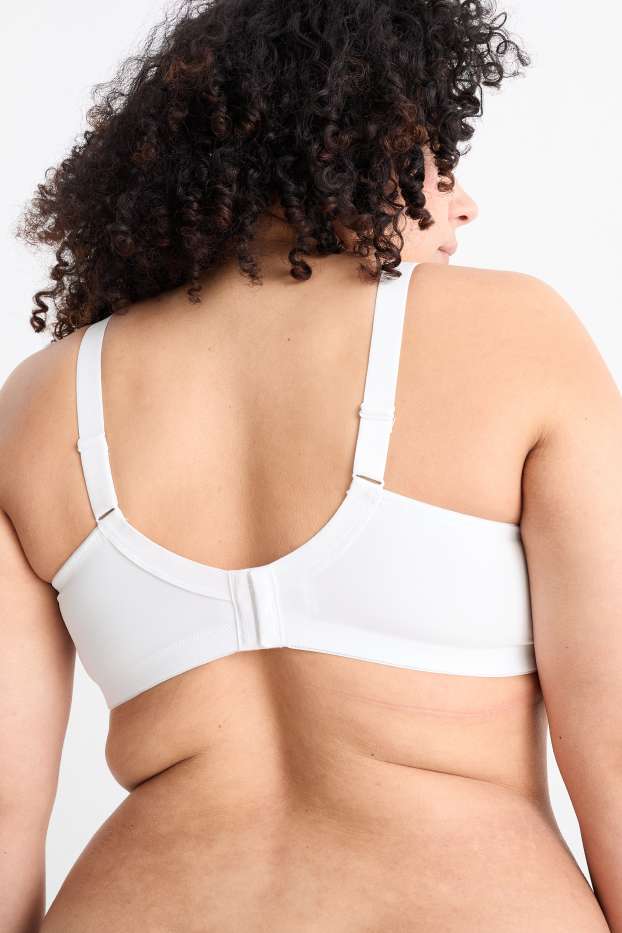 Women - Minimiser non-wired bra - white
