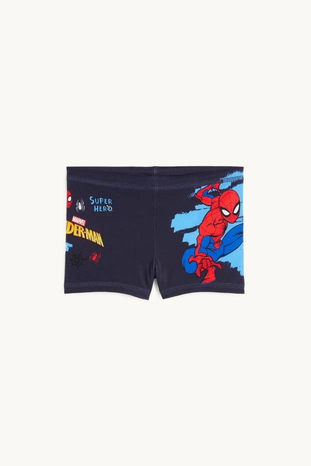 Kinder Buben - Spider-Man - Badehose - LYCRA® XTRA LIFE™ - dunkelblau